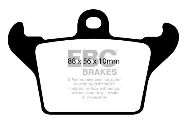 EBC Brakes Brake Pad - DP1719