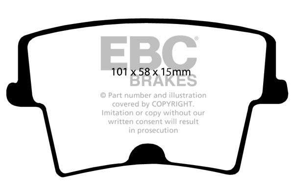EBC Brakes Brake Pad - DP21722/2