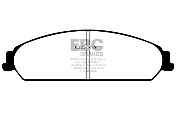 EBC Brakes Brake Pad - DP51724NDX