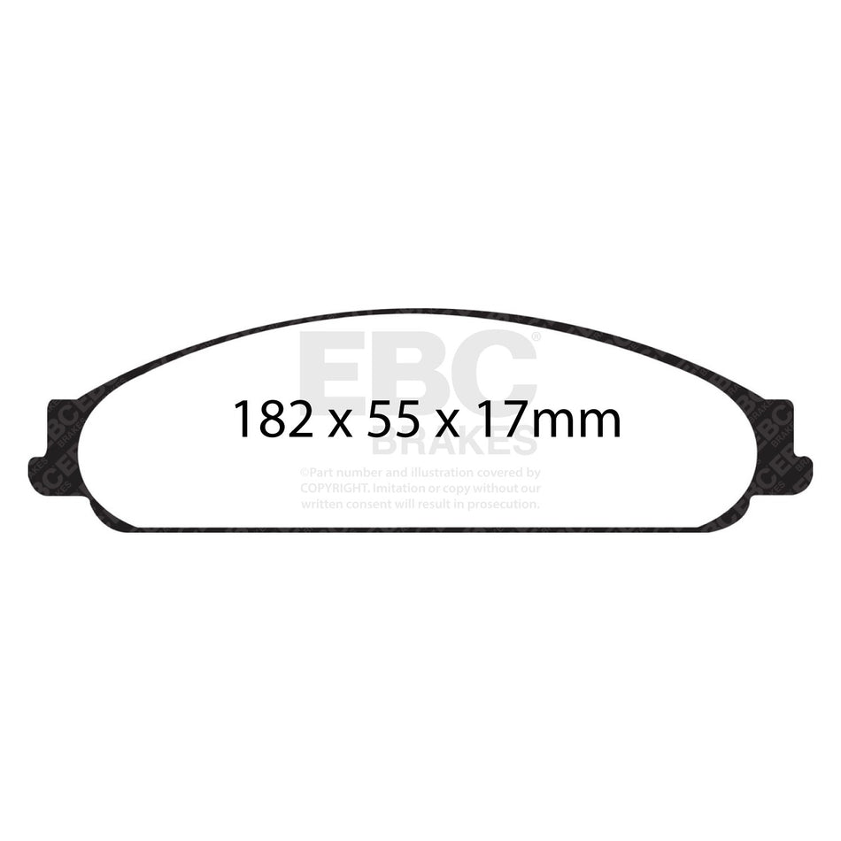 EBC Brakes Brake Pad - DP21730