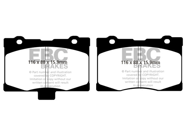 EBC Brakes Brake Pad - DP21735