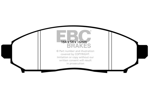 EBC Brakes Brake Pad - DP61747