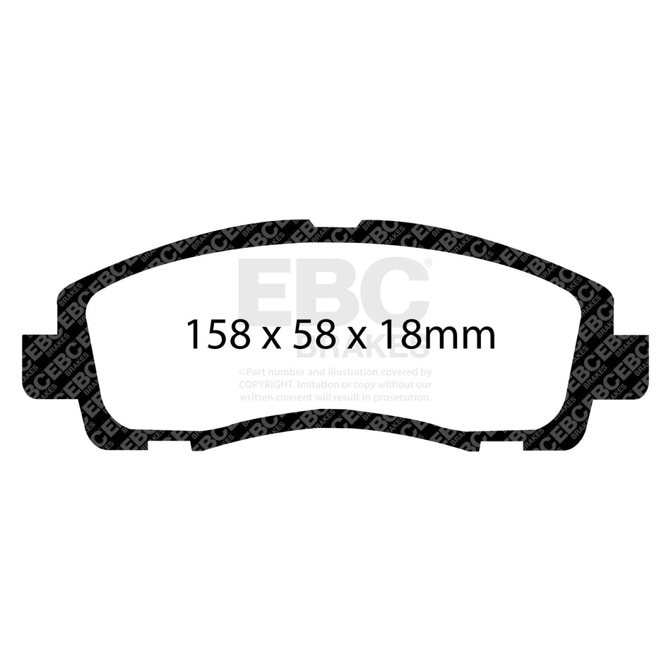 EBC Brakes Brake Pad - DP1753