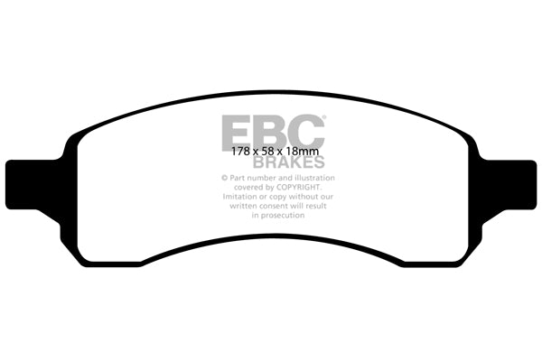 EBC Brakes Brake Pad - UD1761