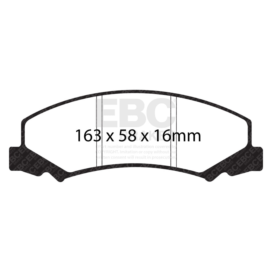 EBC Brakes Brake Pad - DP31762C