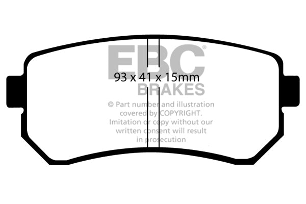EBC Brakes Brake Pad - DP41769R