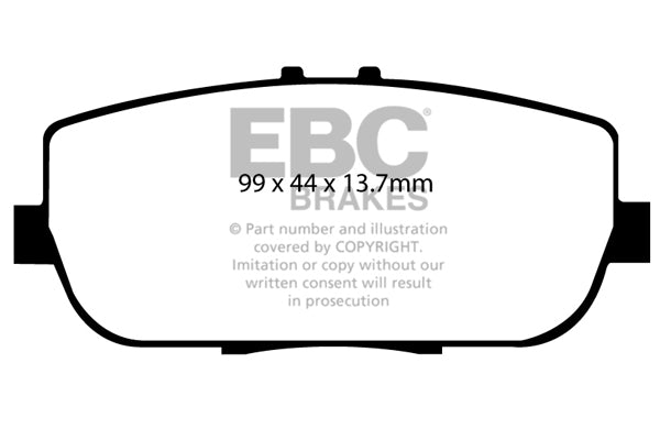EBC Brakes Brake Pad - DP31775C