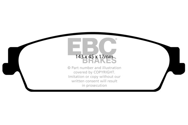 EBC Brakes Brake Pad - DP41780R