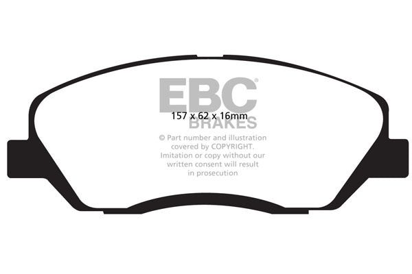 EBC Brakes Brake Pad - DP1783