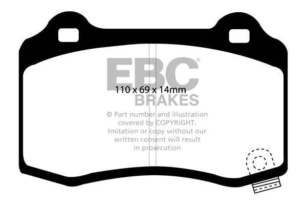 EBC Brakes Brake Pad - DP21788