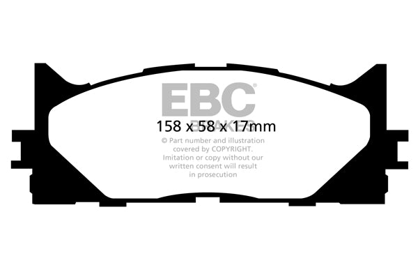 EBC Brakes Brake Pad - DP41790R