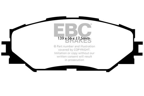EBC Brakes Brake Pad - DP41791R