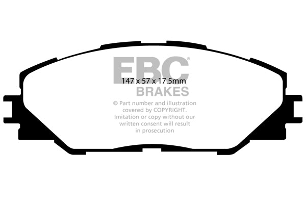 EBC Brakes Brake Pad - DP21792