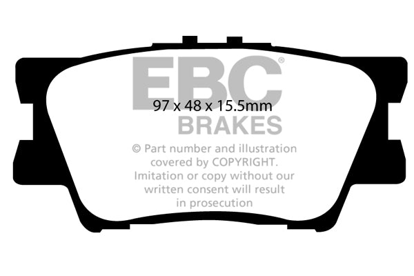 EBC Brakes Brake Pad - DP1793
