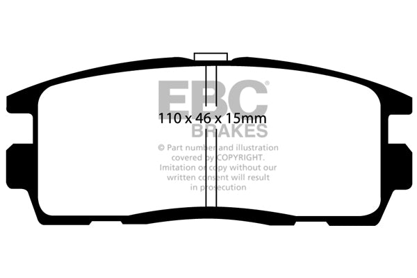 EBC Brakes Brake Pad - DP61797