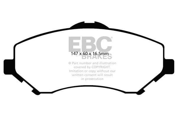 EBC Brakes Brake Pad - DP41798R