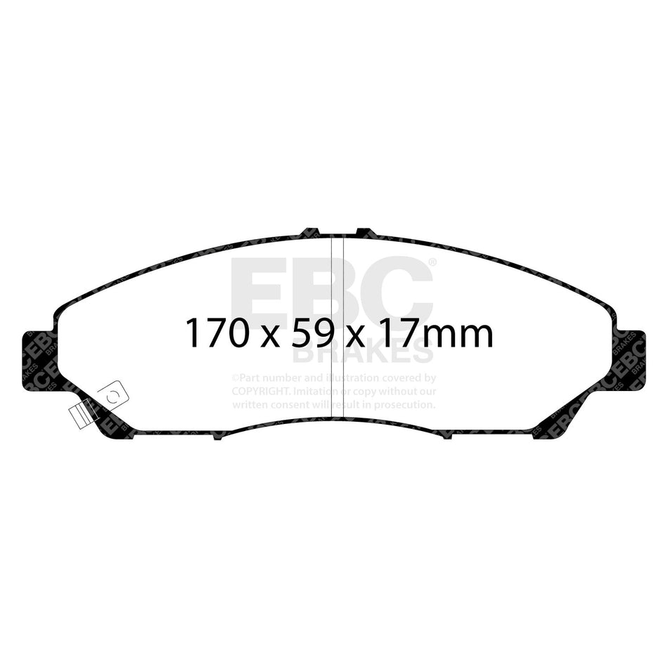 EBC Brakes Brake Pad - DP1801