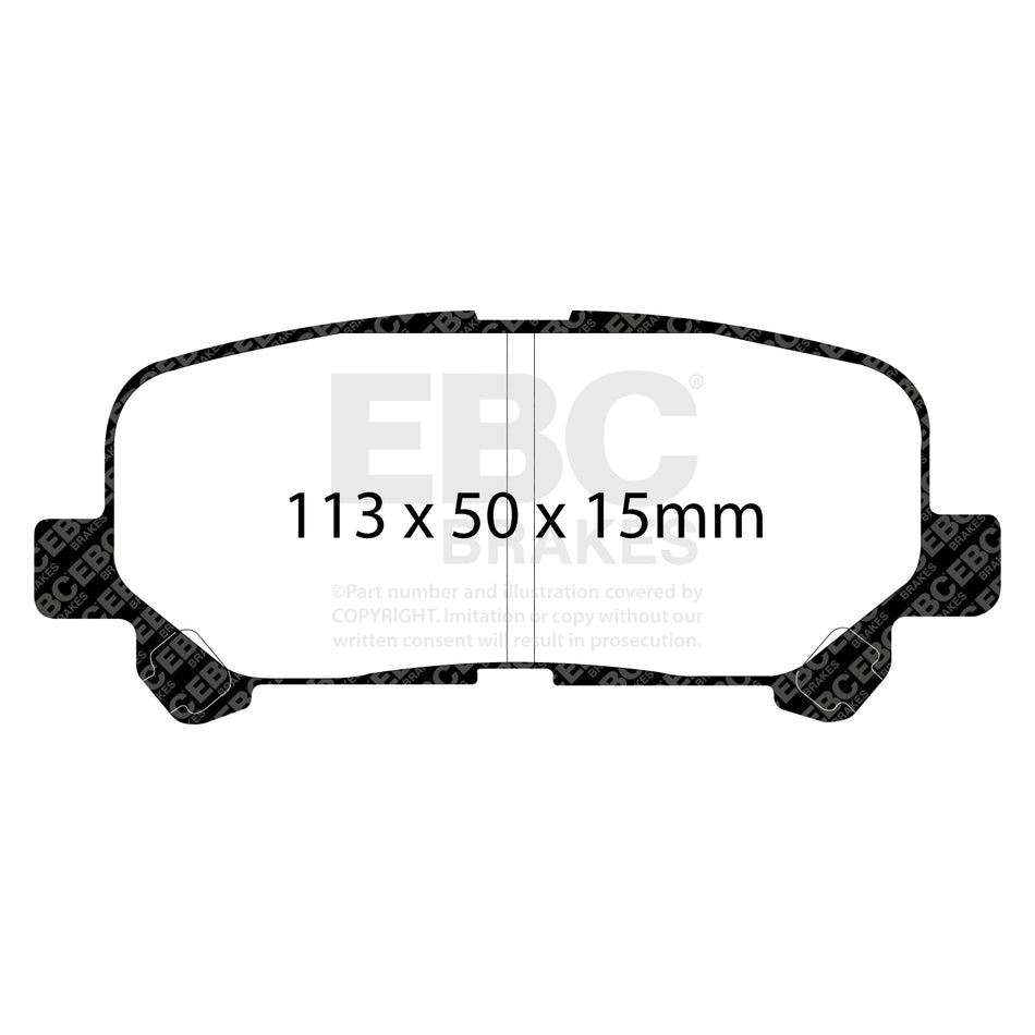 EBC Brakes Brake Pad - DP61802