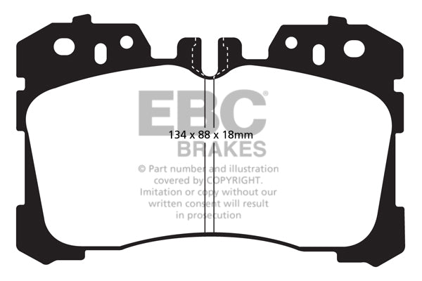 EBC Brakes Brake Pad - DP21811