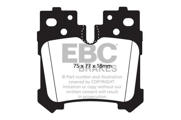 EBC Brakes Brake Pad - DP21812