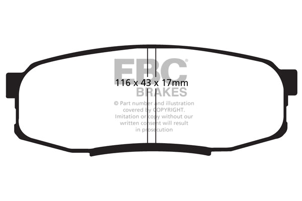 EBC Brakes Brake Pad - ED91816