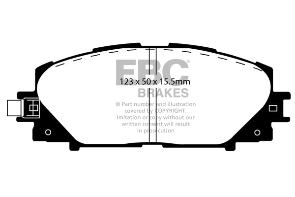 EBC Brakes Brake Pad - DP1817/2