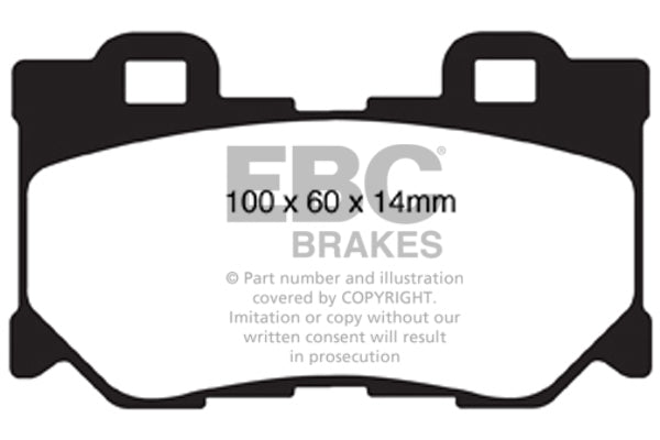 EBC Brakes Brake Pad - DP31824C