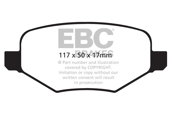 EBC Brakes Brake Pad - DP21826