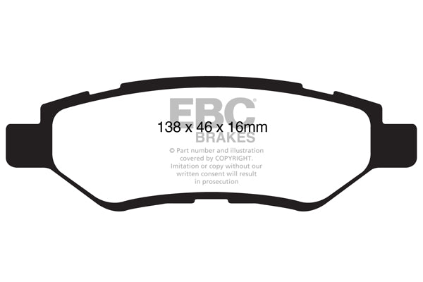 EBC Brakes Brake Pad - DP31829C