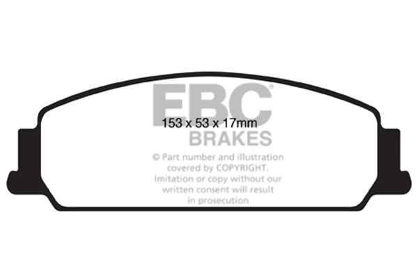 EBC Brakes Brake Pad - UD1833