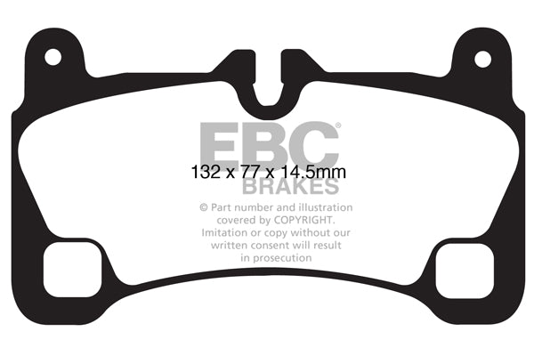 EBC Brakes Brake Pad - DP41836R