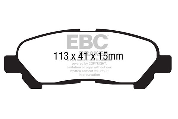 EBC Brakes Brake Pad - ED91838