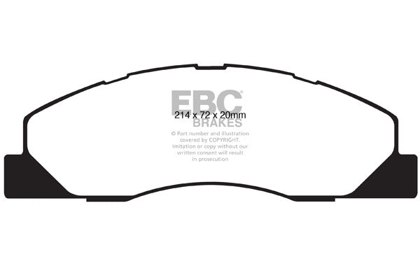 EBC Brakes Brake Pad - DP1847