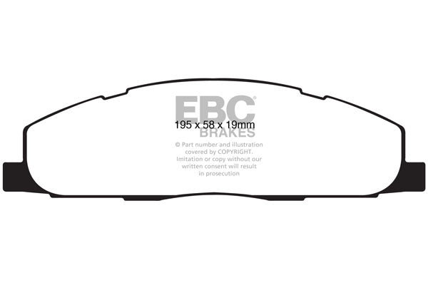 EBC Brakes Brake Pad - DP1848