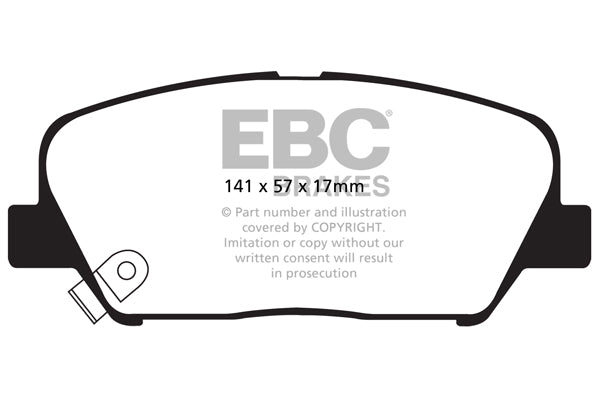 EBC Brakes Brake Pad - DP21856