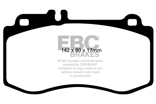EBC Brakes Brake Pad - DP31857C