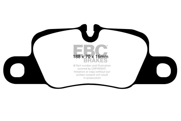 EBC Brakes Brake Pad - DP41858R