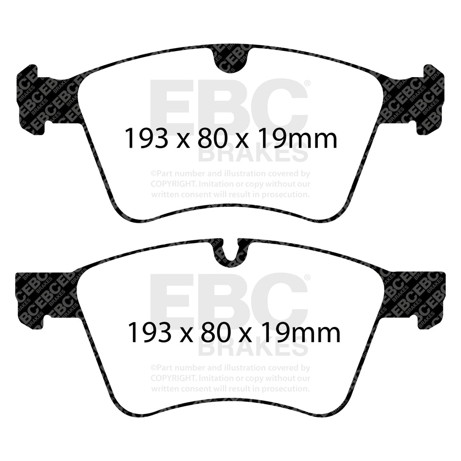 EBC Brakes Brake Pad - DP31860C