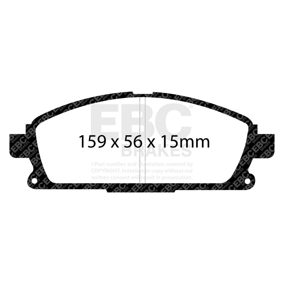 EBC Brakes Brake Pad - UD1861