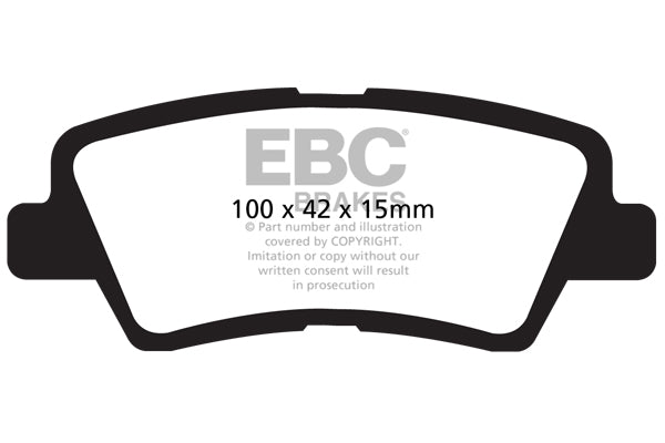 EBC Brakes Brake Pad - DP1875