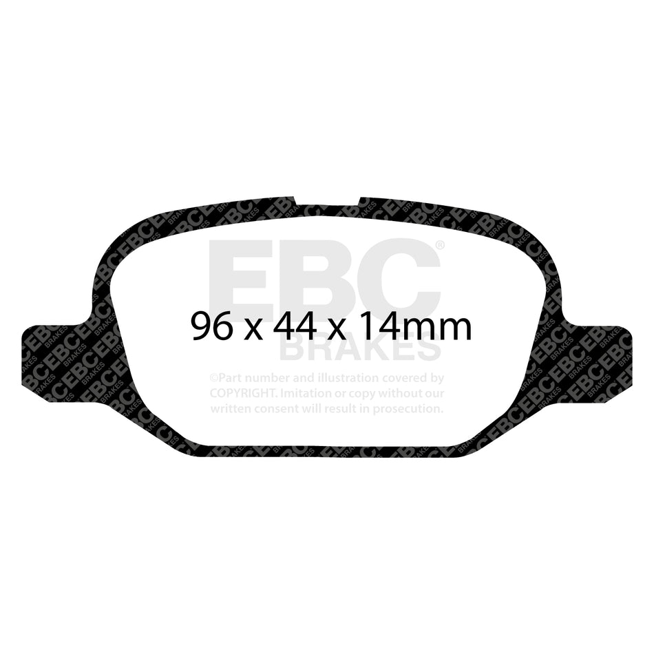 EBC Brakes Brake Pad - DP21880