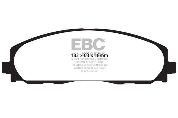EBC Brakes Brake Pad - DP1888