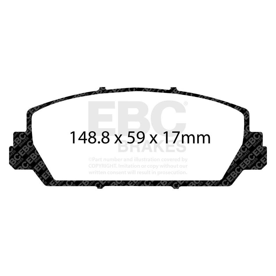 EBC Brakes Brake Pad - DP31896C
