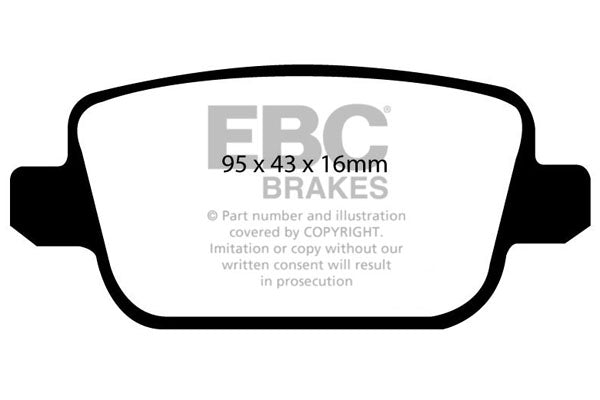 EBC Brakes Brake Pad - DP31933C