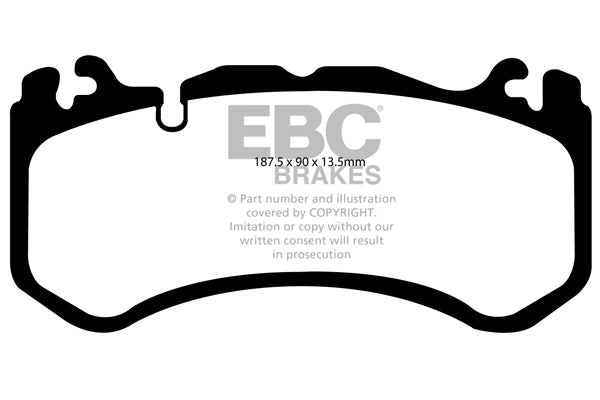 EBC Brakes Brake Pad - DP31939C