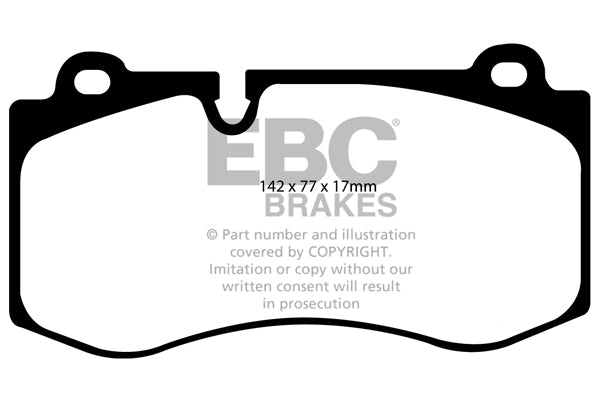 EBC Brakes Brake Pad - DP31943C