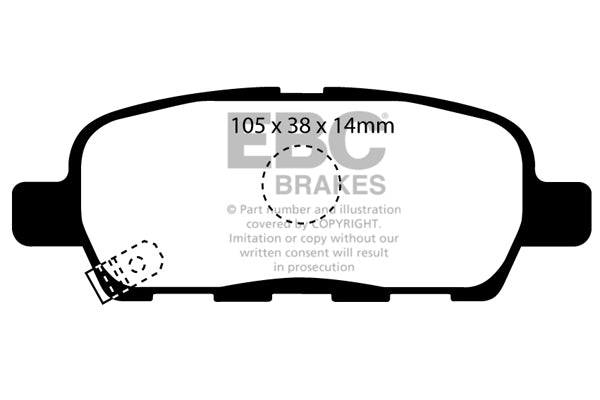 EBC Brakes Brake Pad - DP51955NDX