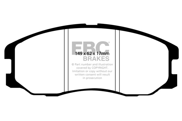 EBC Brakes Brake Pad - DP1975