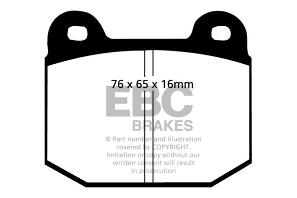 EBC Brakes Brake Pad - DP2197