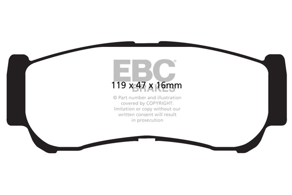 EBC Brakes Brake Pad - DP41982R
